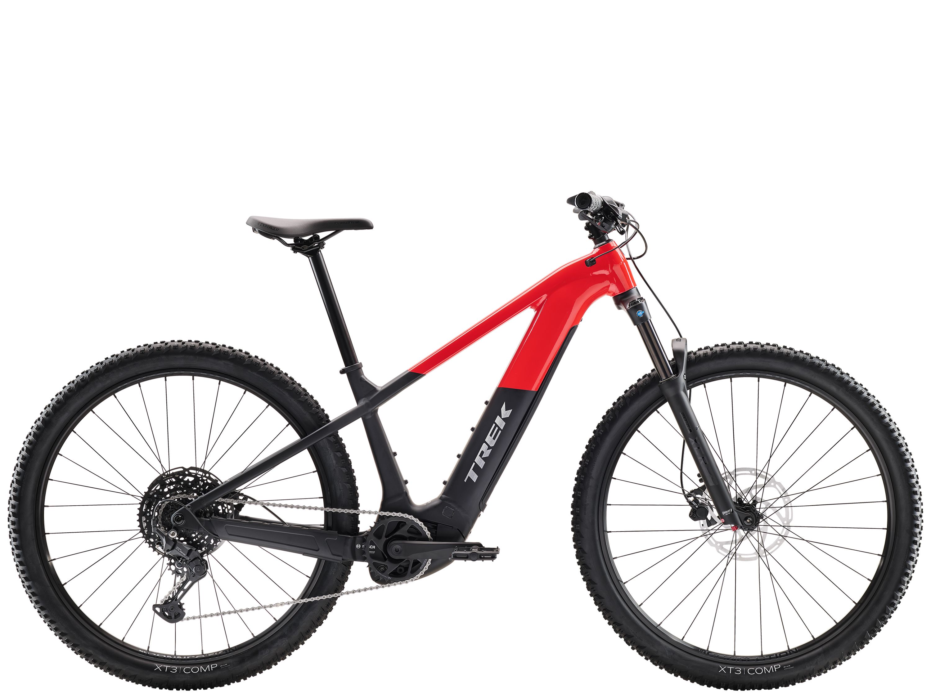 Trek Powerfly+ 4 Gen 5 E-Hardtails (rot) 1